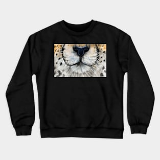 Cheetah Face Mask Crewneck Sweatshirt